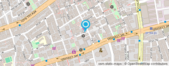 מפת הגעה אל מרפאת המרגנית - ד"ר נועה הראל