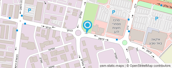 מפת הגעה אל חוצות להב