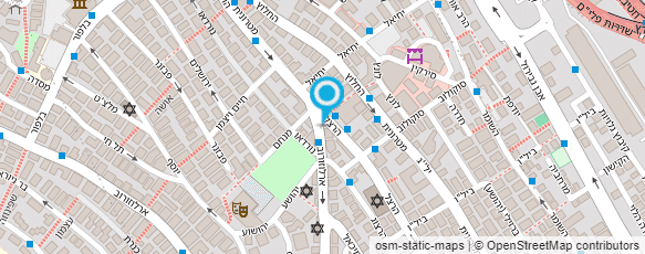 מפת הגעה אל עו"ד בוכמן רודולף