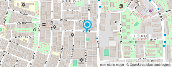 מפת הגעה אל אופנת מזל