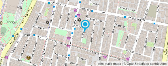 מפת הגעה אל בוקשטיין דורון