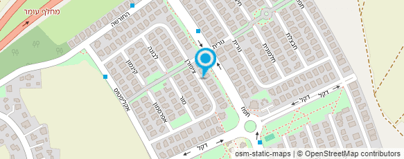 מפת הגעה אל מרכז יועצים