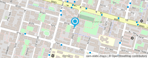 מפת הגעה אל נזי גולן