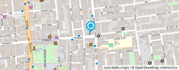 מפת הגעה אל "בבית"-שרותי עזרה לקשיש