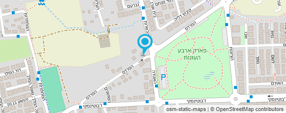 מפת הגעה אל גן גורים