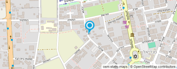מפת הגעה אל גן סיגל
