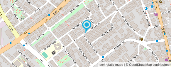 מפת הגעה אל ש.ר. הדפסות