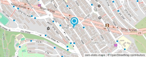 מפת הגעה אל דירה (צימר) בנווה שאנן