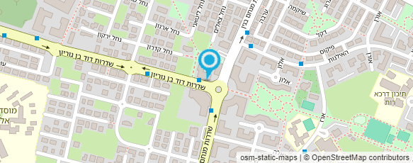 מפת הגעה אל ד"ר דן מננה