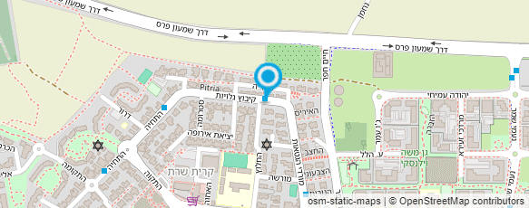 מפת הגעה אל המרכז להבעה הוליסטית