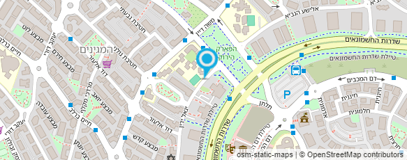 מפת הגעה אל הדמוקרטי ע"ש נדב