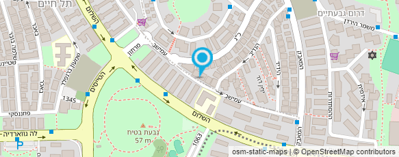 מפת הגעה אל מרכז מעגלי הלב