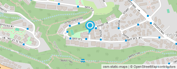 מפת הגעה אל גן דובדבן