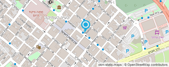 מפת הגעה אל עו"ד חיים עמיאל