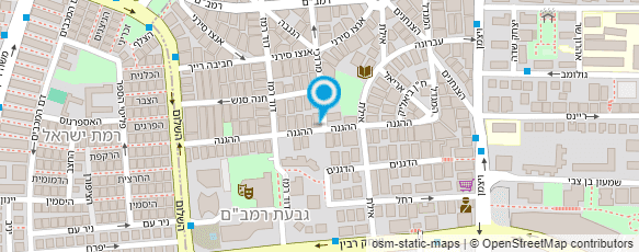 מפת הגעה אל גן מיכל