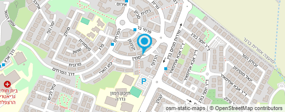 מפת הגעה אל מני כהן מורה פרטי לביולוגיה