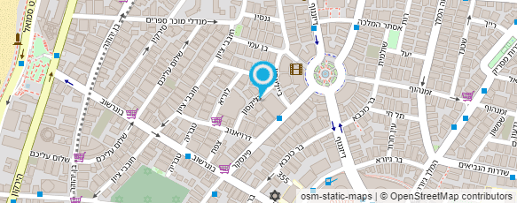 מפת הגעה אל ט.ט.ט. - טולשינסקי טיב טכנולוגיות