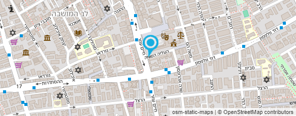 מפת הגעה אל תדרים המרכז לשמיעה בע"מ