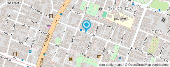 מפת הגעה אל רונן נדבורני אדריכלות ותב"ע