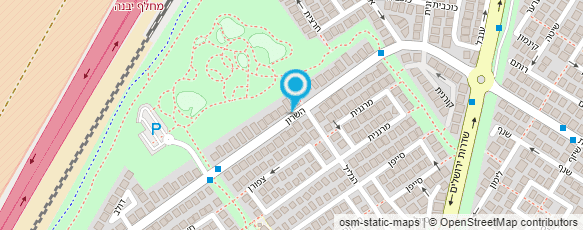 מפת הגעה אל פרופ' ציטרון שמואל