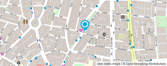 מפת הגעה אל ביתי אל מול גולן