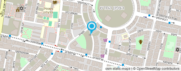 מפת הגעה אל אנ.טי דיזיין אביזרי אופנה