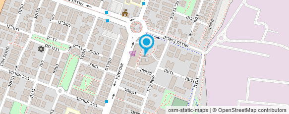 מפת הגעה אל המעבדה לבדיקות סביבה - תע"ש