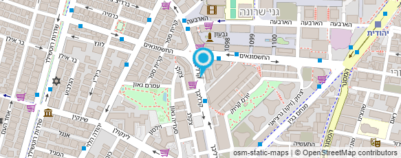 מפת הגעה אל וחדי-דינס משרד עו"ד