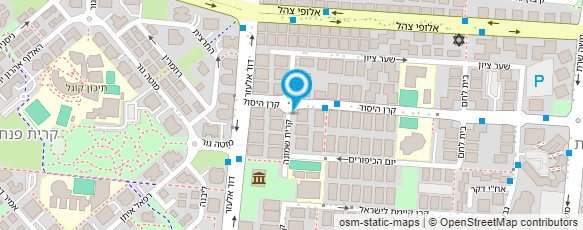 מפת הגעה אל דורון אורמוזה הילר ומתקשר