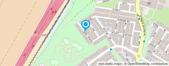 מפת הגעה אל שקד דורית -פיזיותראפיסטית