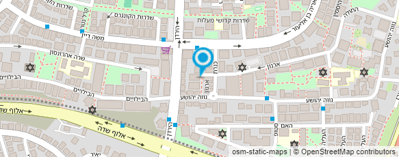 מפת הגעה אל מעון נעמ"ת - בית קנדה