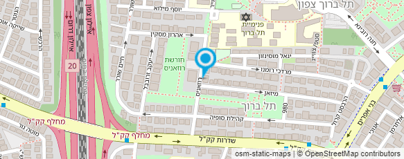 מפת הגעה אל ריבניצקי  אברהם-פסיכולוג  קליני