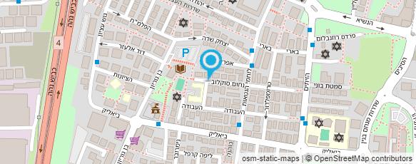 מפת הגעה אל אריאל-טכנולוגיות מתקדמות והנדסה