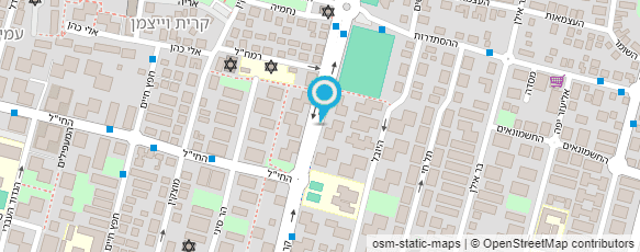 מפת הגעה אל סדנת פיסול עיסת נייר