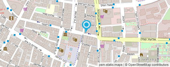 מפת הגעה אל מגה מנעולן