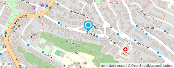 מפת הגעה אל אורן פרנק מורה לגיטרה