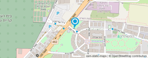 מפת הגעה אל טלי שקד - מעצבת וילונות מפת הגעה אל טלי שקד - מעצבת וילונות