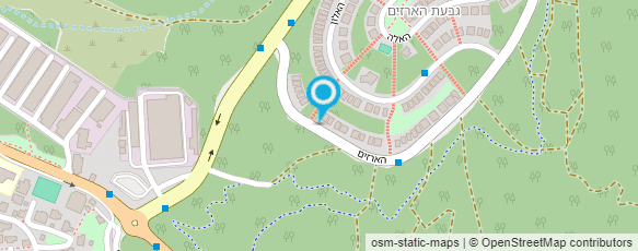 מפת הגעה אל אשד רחל-רפלקסולוגית בכירה