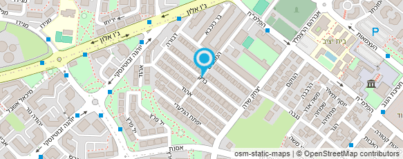 מפת הגעה אל אסתר לוינסון - תכנון ומחקר