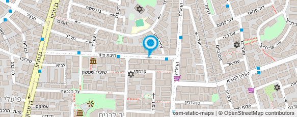 מפת הגעה אל עודד הנדסה וטכנולוגיה