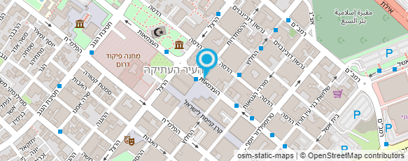 מפת הגעה אל ד"ר אשר אלכסנדר