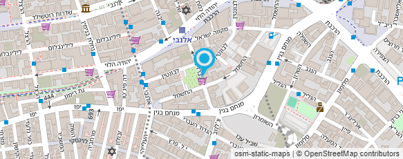 מפת הגעה אל רוני מאיר-עיסוי תינוקות