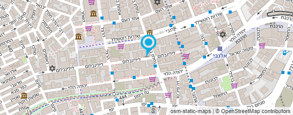 מפת הגעה אל רוצה ללמוד