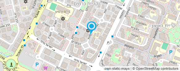 מפת הגעה אל חניתה-מטפלת הוליסטית