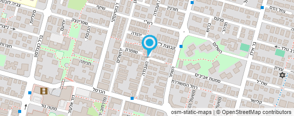 מפת הגעה אל רוני בן צבי