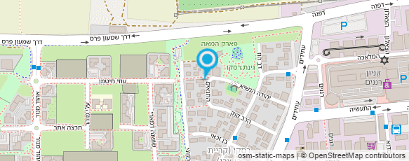 מפת הגעה אל ארן דקים ופרגולות