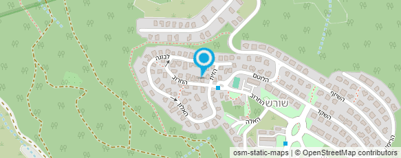 מפת הגעה אל ברוריה משה ארכיטקטית ומהנדסת בנין