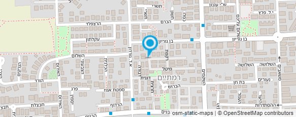 מפת הגעה אל רונן-כץ סיגל