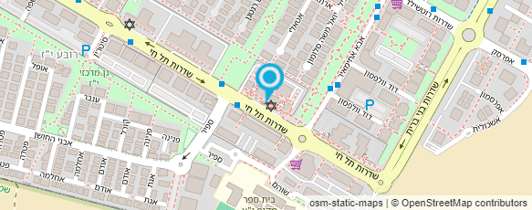 מפת הגעה אל עיצוב שיער -איילה