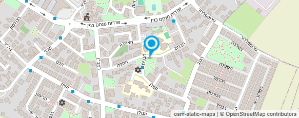 מפת הגעה אל מועצה דתית